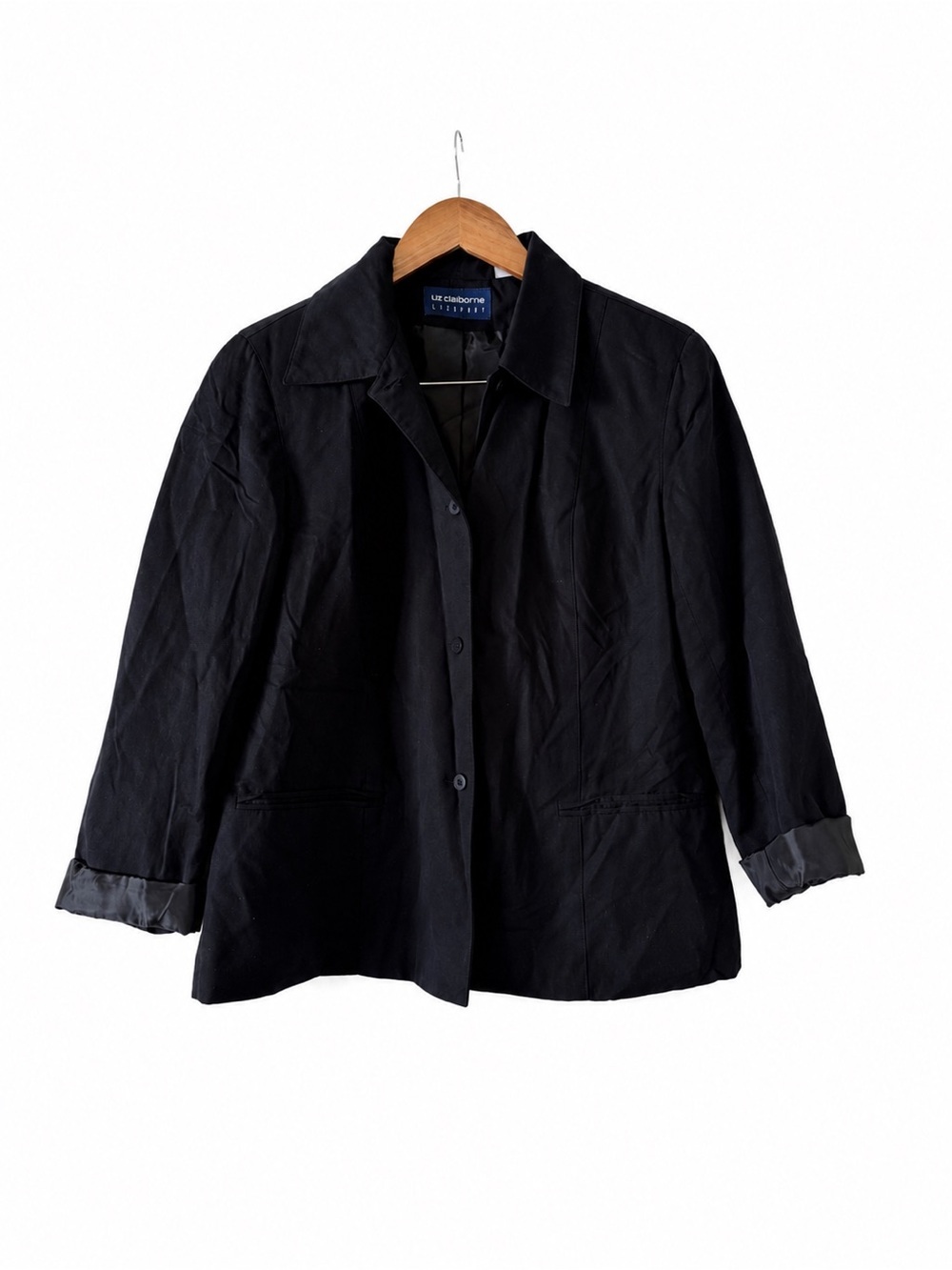 90s Y2K Liz Claiborne Lizsport Blue Label Jacket Size M